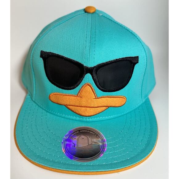Phineas & Ferb Other - Perry The Platypus Phineas & Ferb Flat Bill Hat